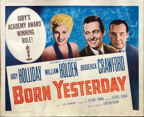 born yesterday 1961R display sheet, rolled